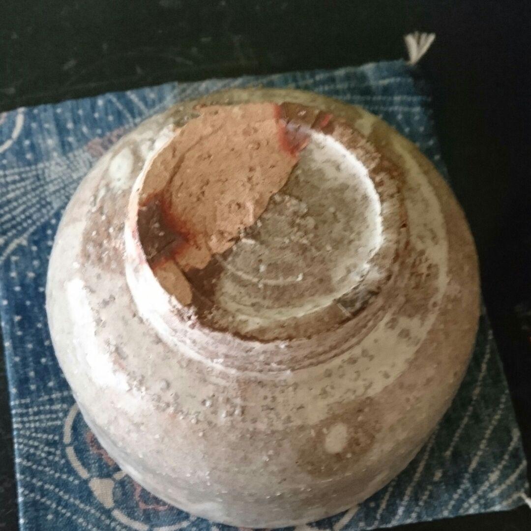 萩焼、茶碗 共箱 茶道具