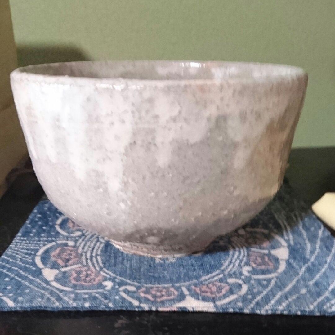 萩焼、茶碗 共箱 茶道具