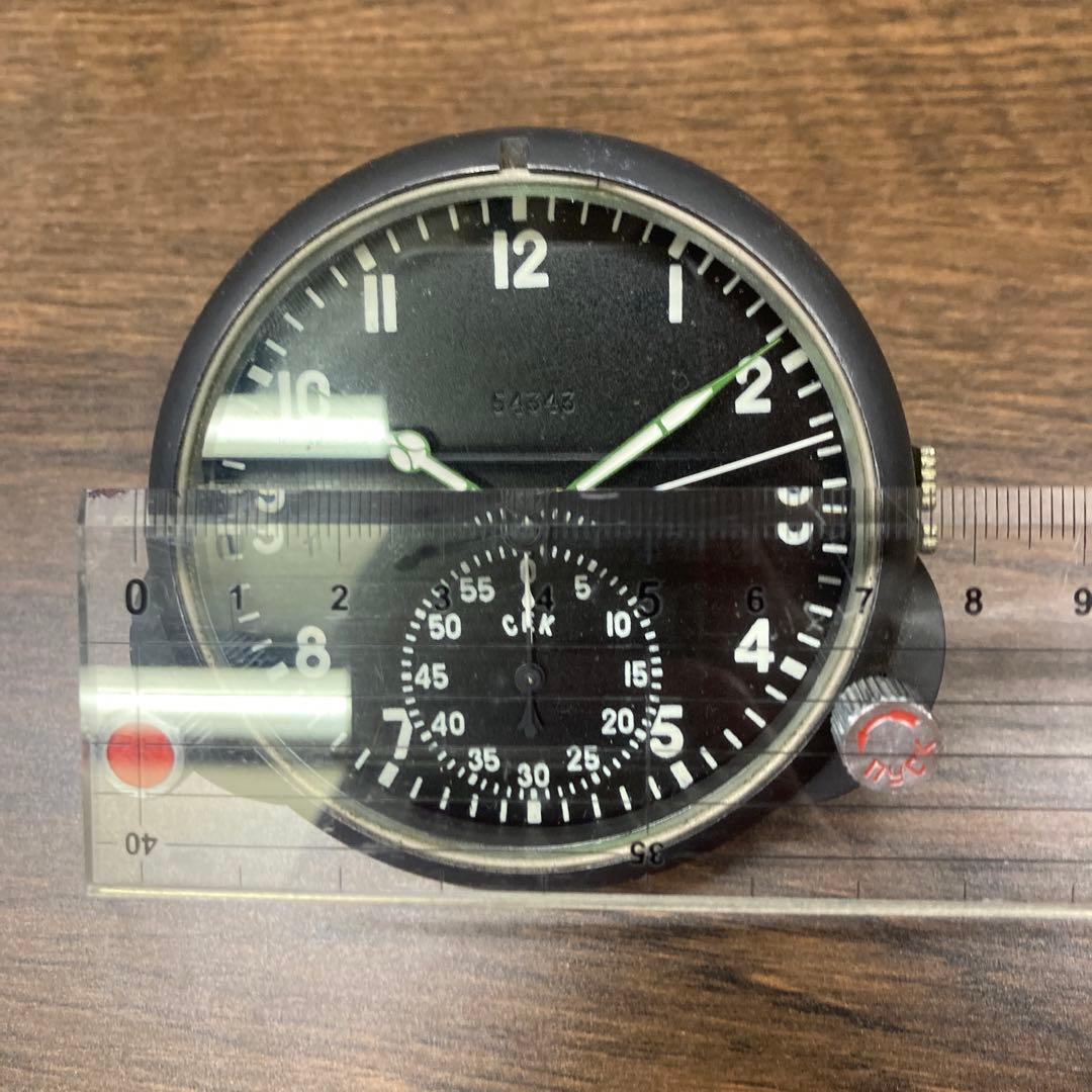 MiG 1970年製 ソビエト軍 ソ連 航空機 コックピット 時計 赤軍 - メルカリ