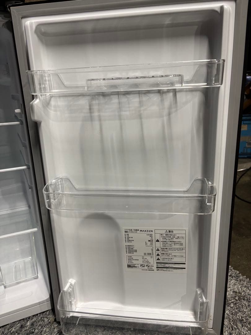 MAXZEN 2ドア冷凍冷蔵庫 JR138ML01GM 2022年製