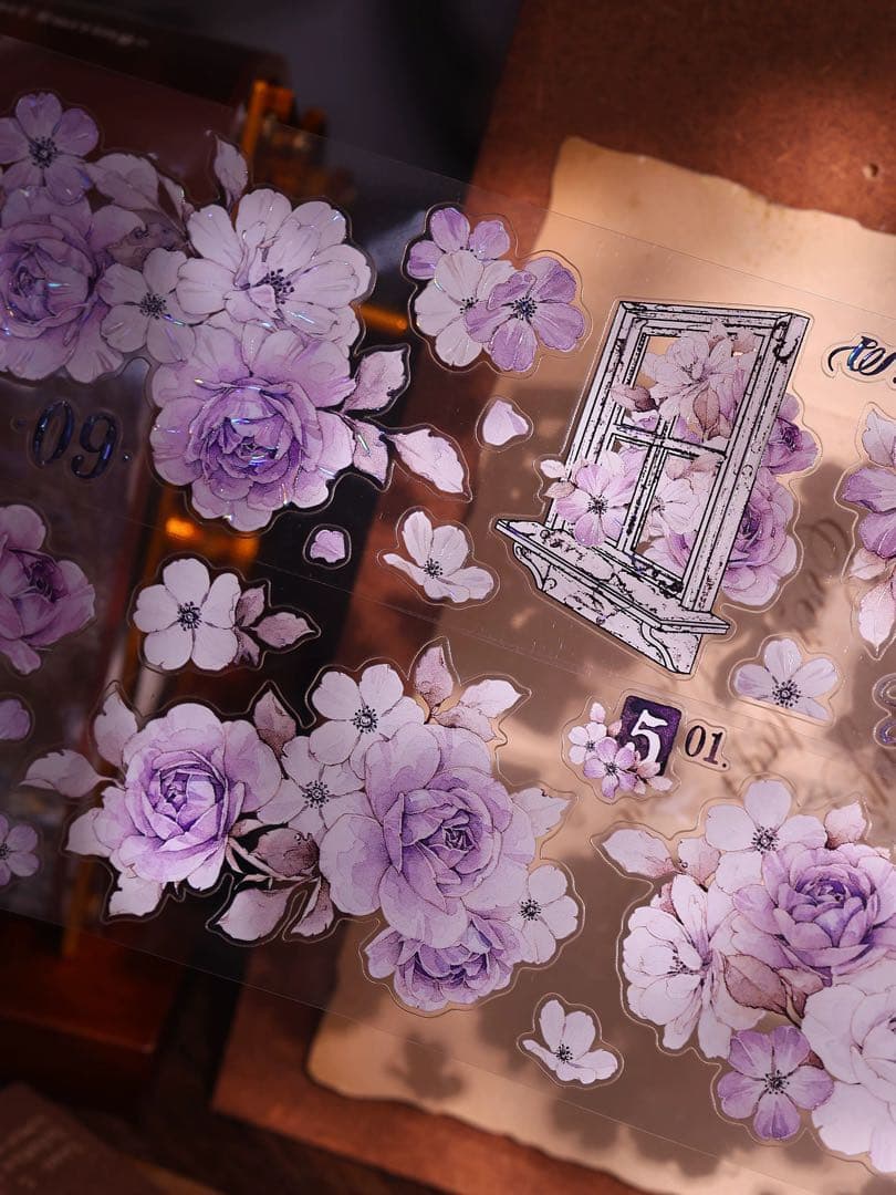 ⭐️SALE⭐️小白家文創《疏影》海外マスキングテープ マステ 【2757】