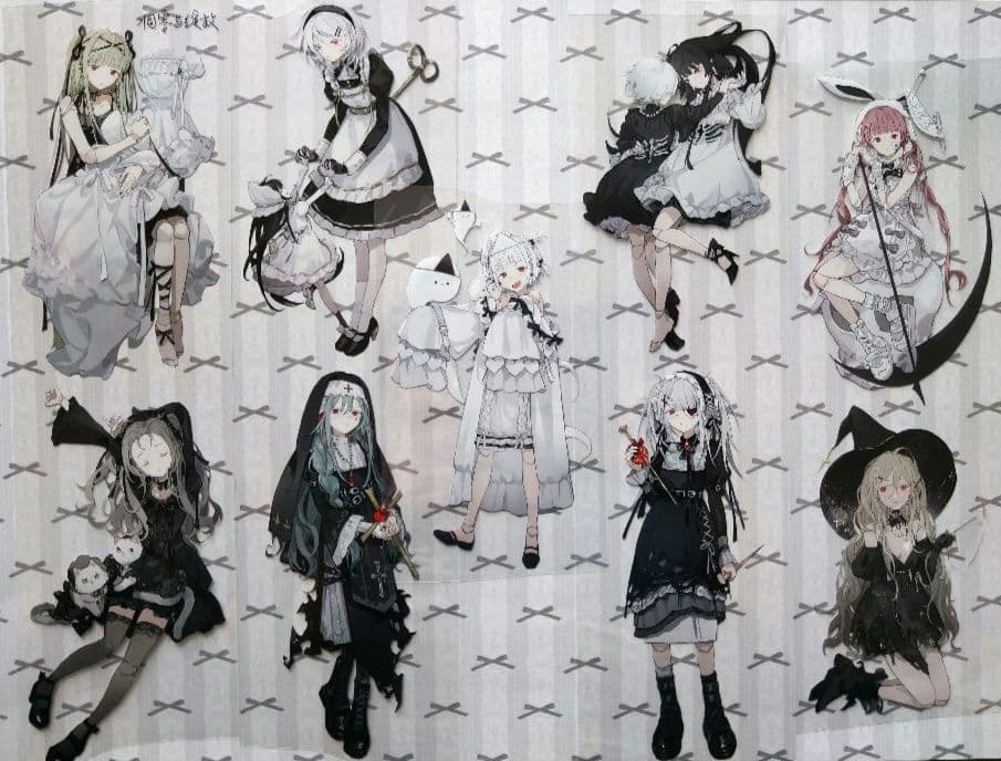 ✩再販✩J60＃凋零与绽放(PET)純情男友切り売り海外人物マステ女の子