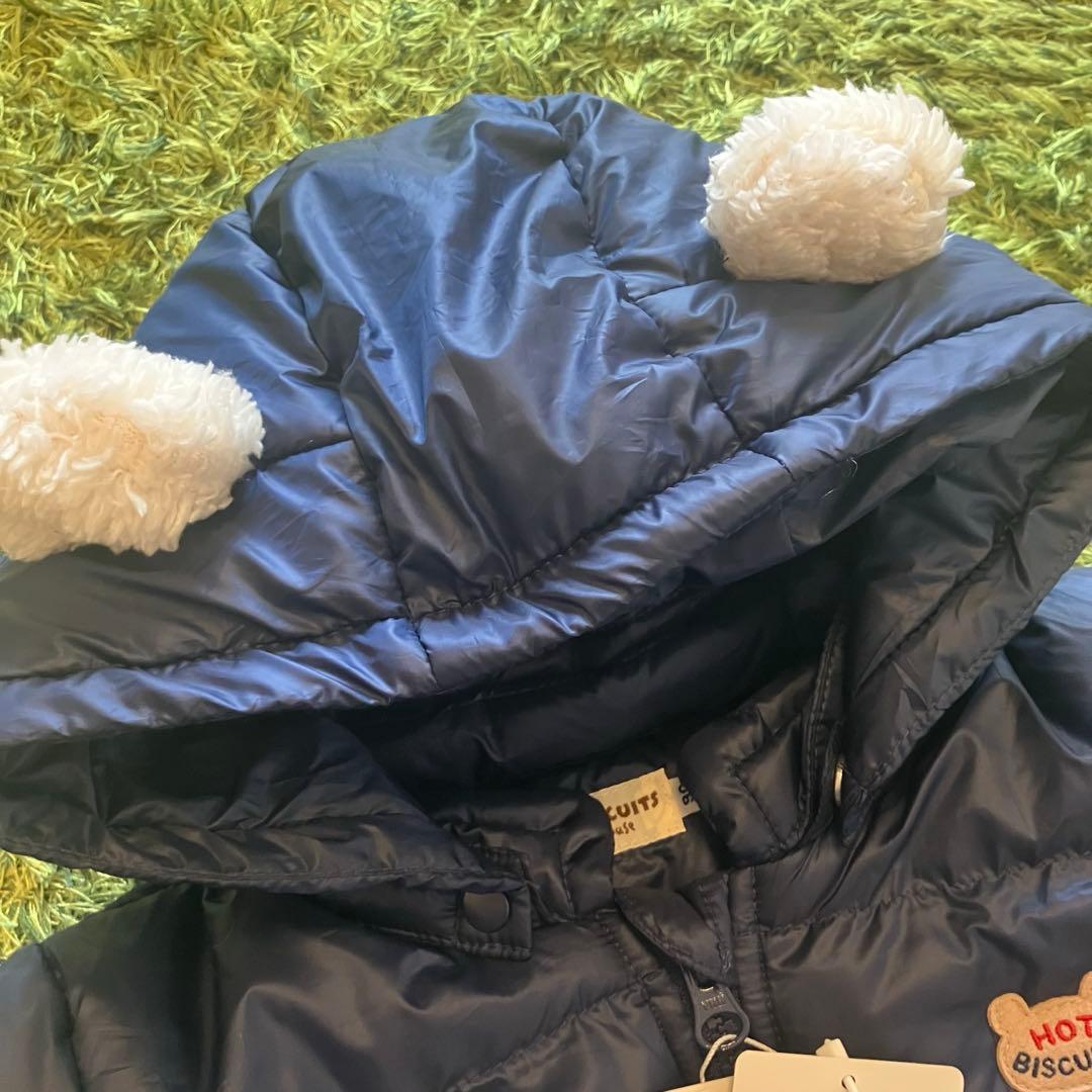 専用ミキハウス ホットビスケッツ　ダウン　高機能 グースリー素材 中綿ジャンパー