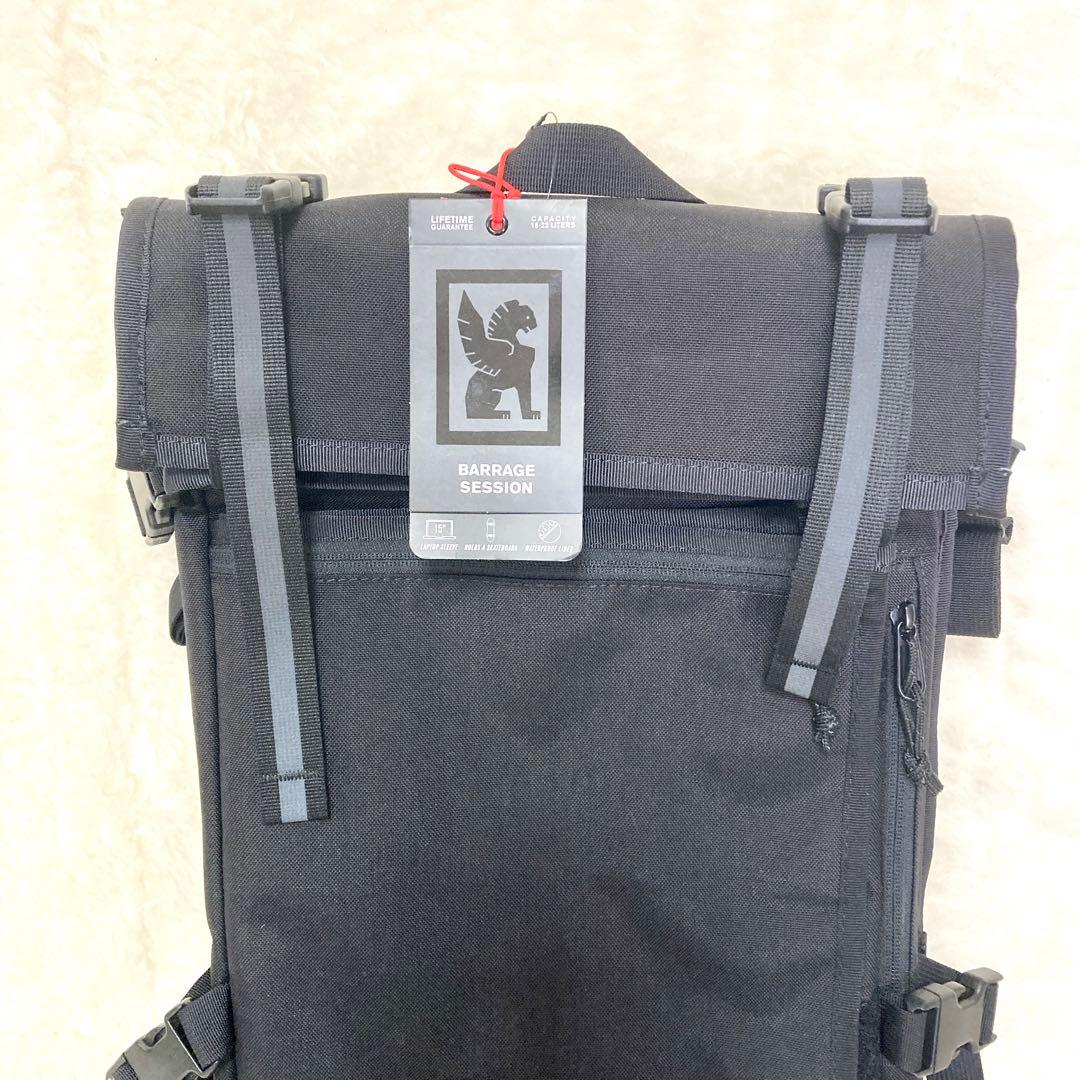 【新品】CHROME BACKPACK ブラック リュック スケボー