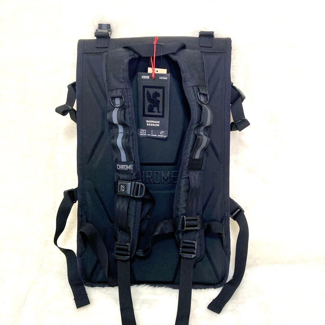 【新品】CHROME BACKPACK ブラック リュック スケボー