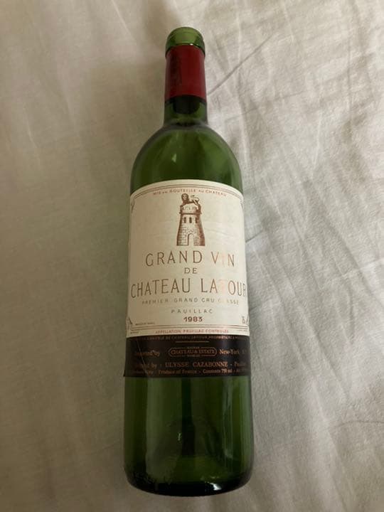 シャトーラトゥール1983 750ml 未開栓