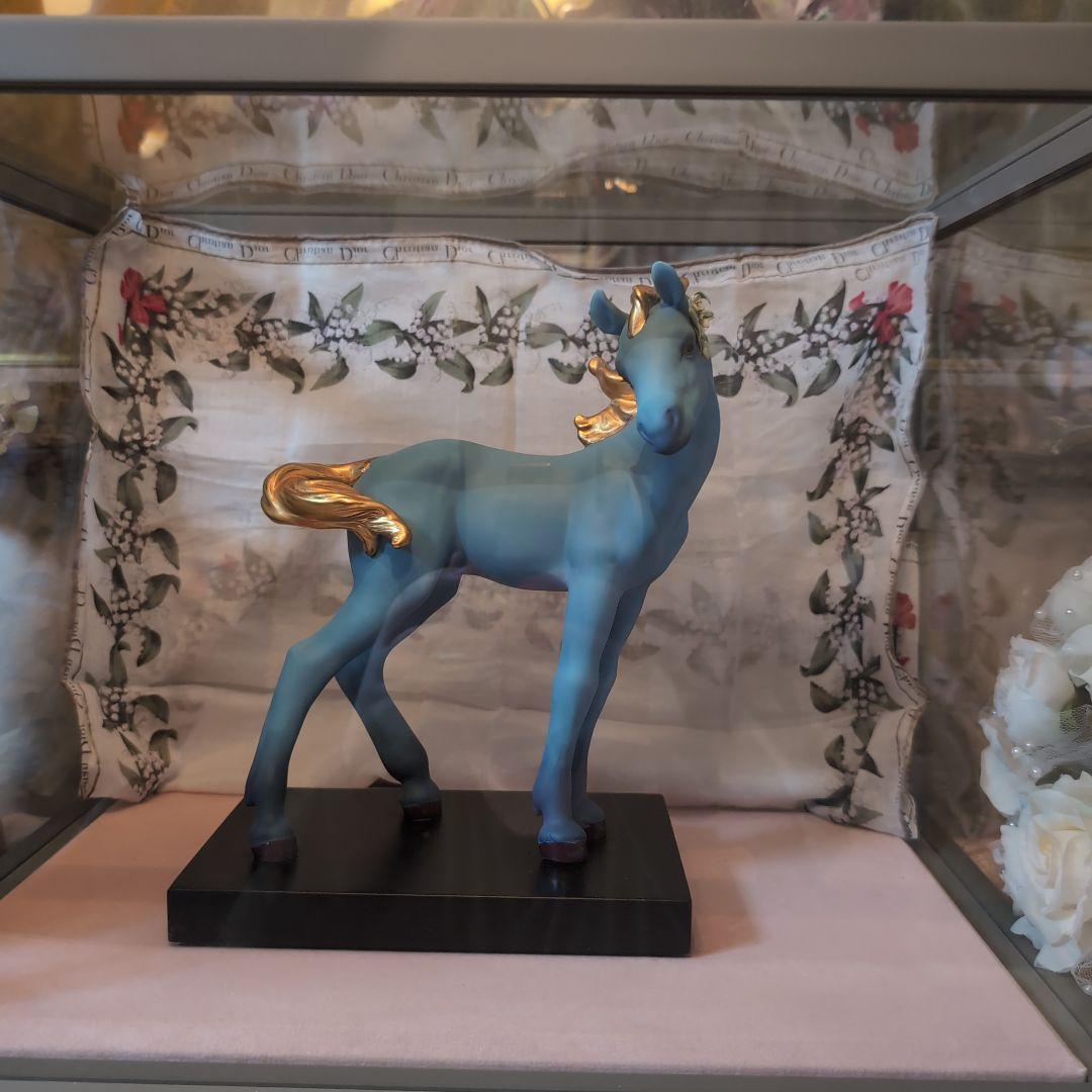 一刀彫 猩々 奈良一刀彫 奈良人形 橋本良寿 7寸彩色 共箱 慶事 置物