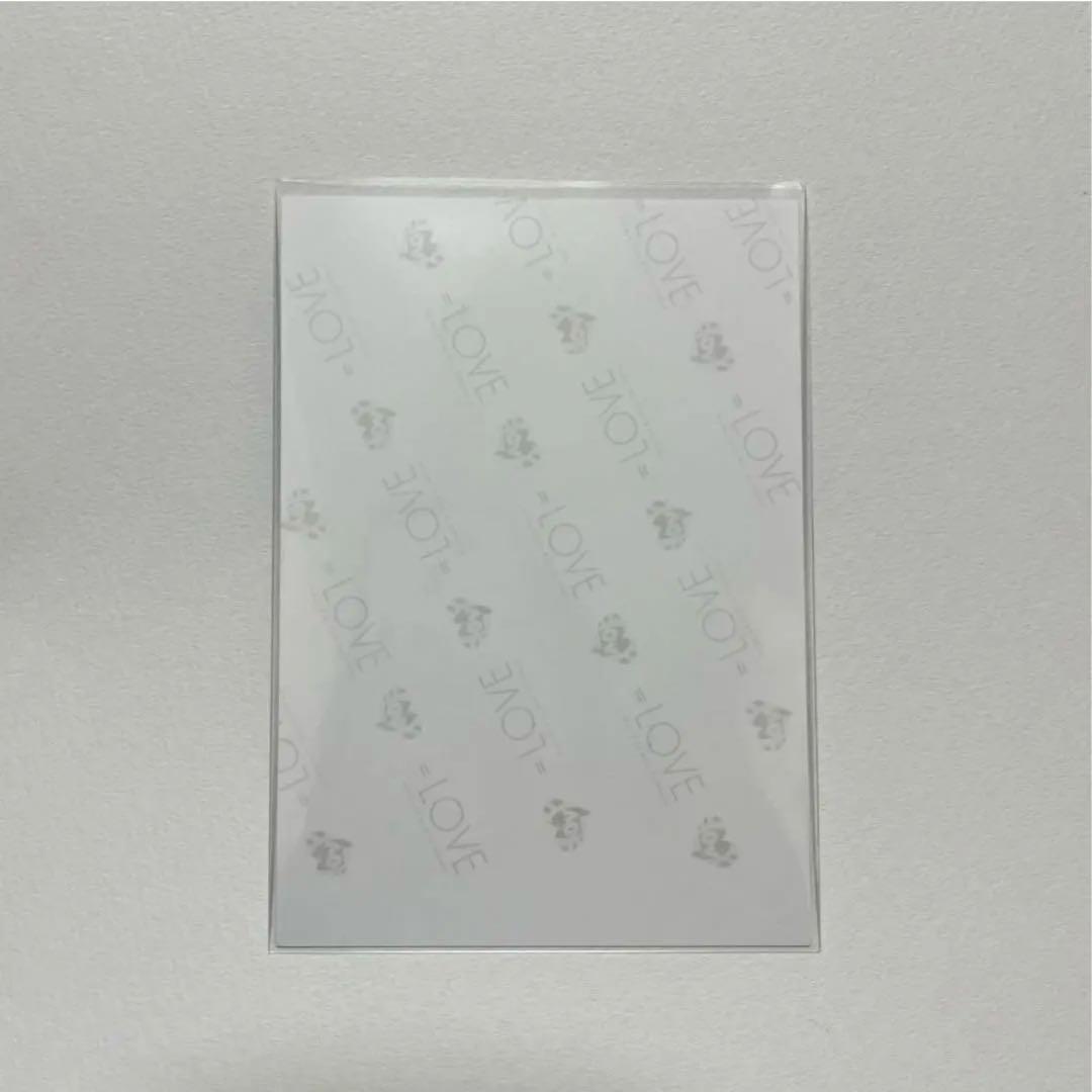 = LOVE 佐々木舞香 生写真 直筆 7周年 猫衣装 チュウ