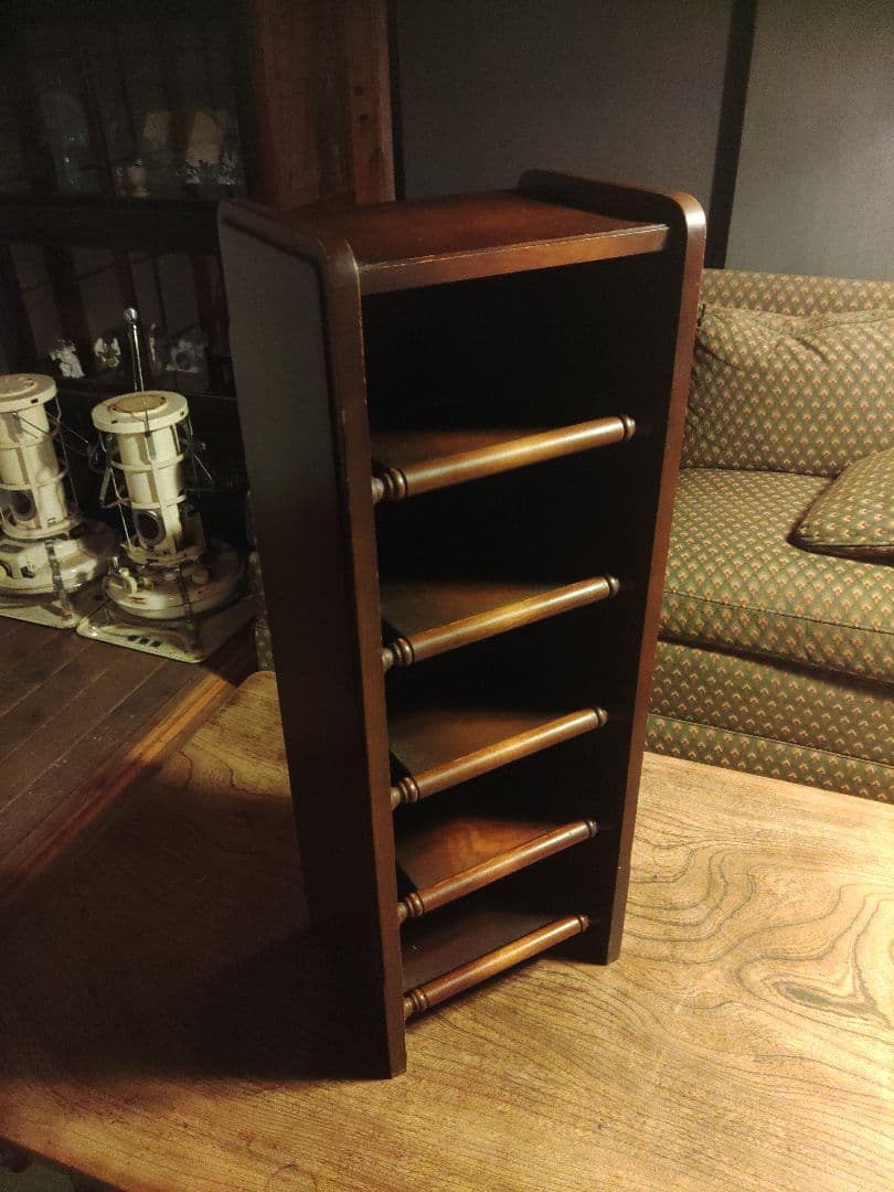 LOWYA シューズボックス 下駄箱 木目 ブラウン 収納棚 玄関 収納 棚