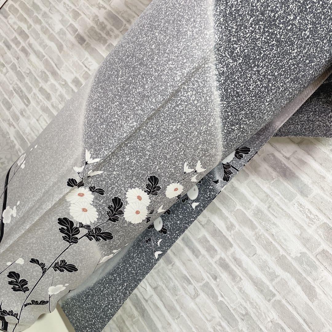 訪問着 フルセット 桜の木 菊 流水 金彩加工 叩き染 入学式 卒業式 I2