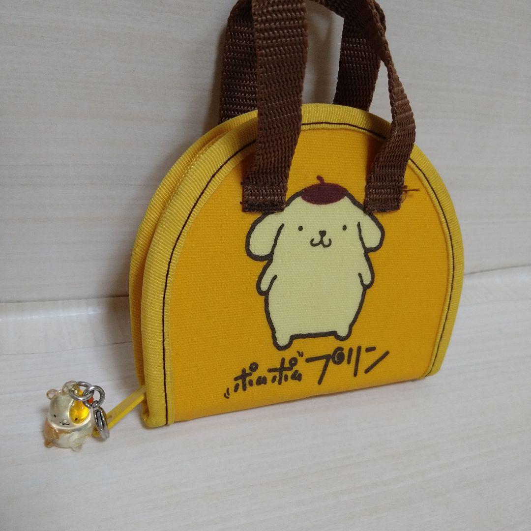 【旧ロゴ】サンリオ　ポムポムプリン　レトロ　ポーチ　財布