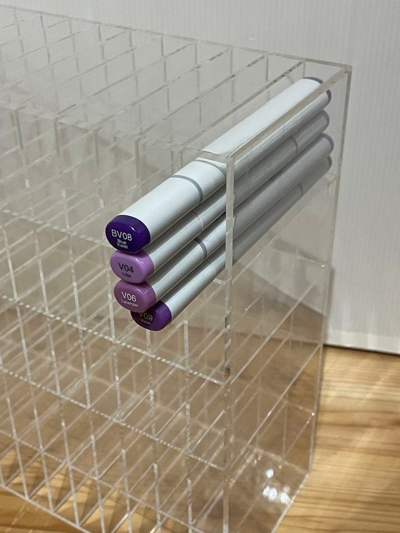 アクリル製☆収納スタンド☆コピック☆什器☆90マス