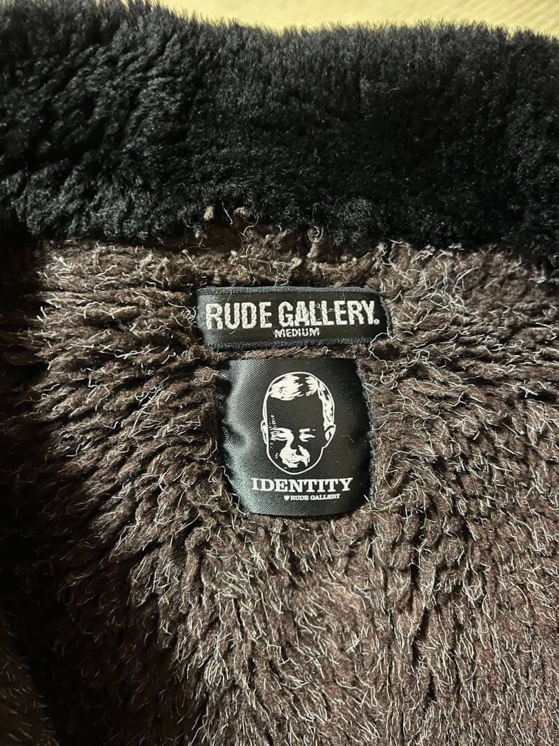 RUDE GALLERY (ルードギャラリー) ボアジャケット Mサイズ　希少