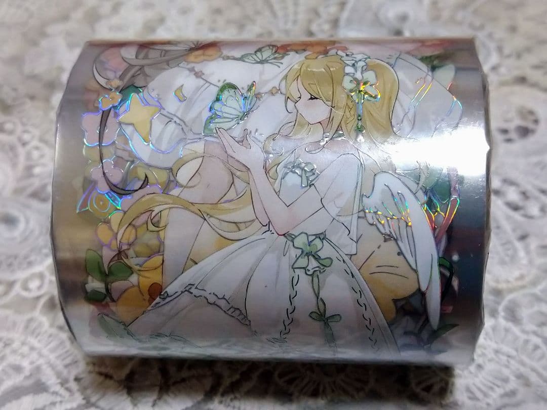 ✩再販✩J206＃森野精灵(镭射银)迷雾森林切り売り海外人物マステ女の子