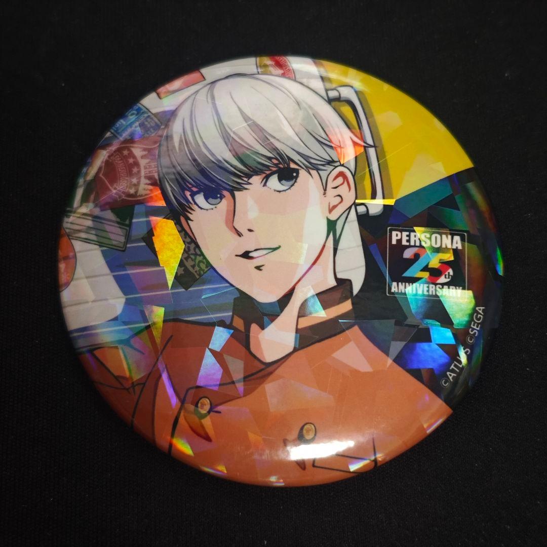 ペルソナ4 主人公 鳴上悠 25th ホログラム缶バッジ - メルカリ