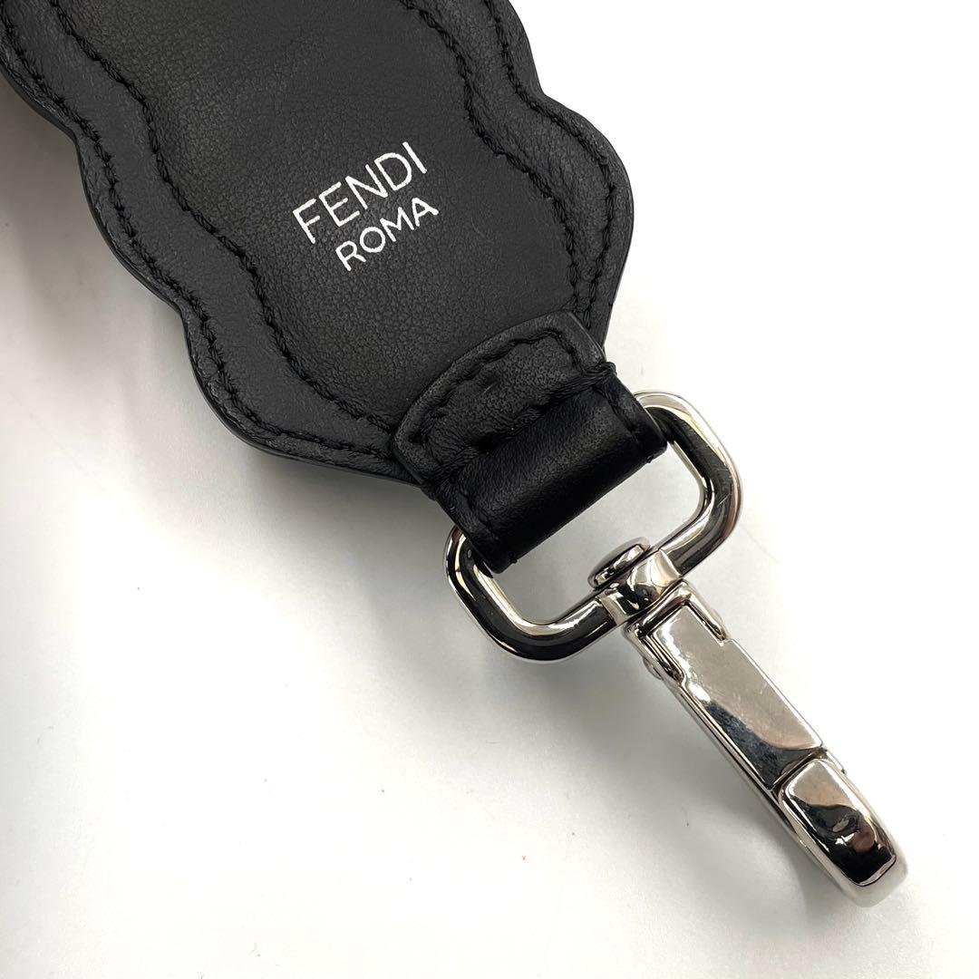 《未使用級》フェンディ ストラップユー ショルダーベルト パール パイソン 本革