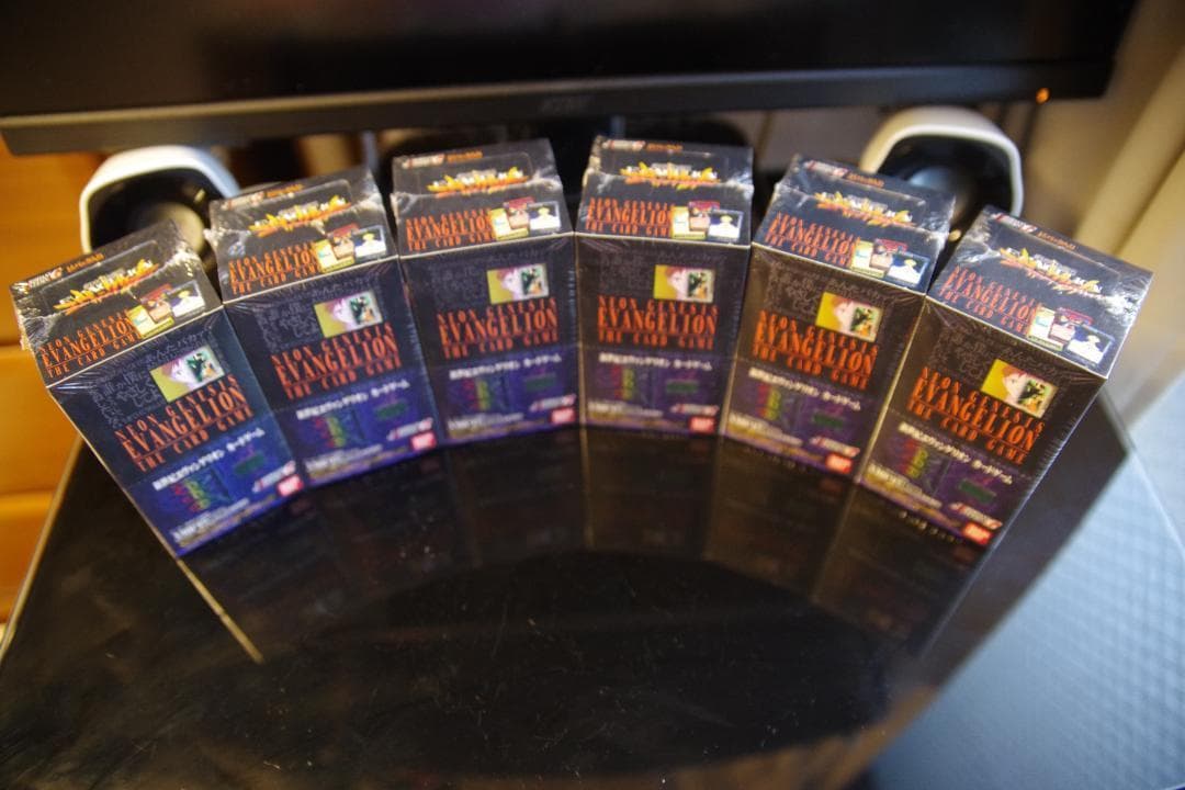 希少品【新品未開封】エヴァンゲリオン カードゲーム６箱［カードダスマスターズG］