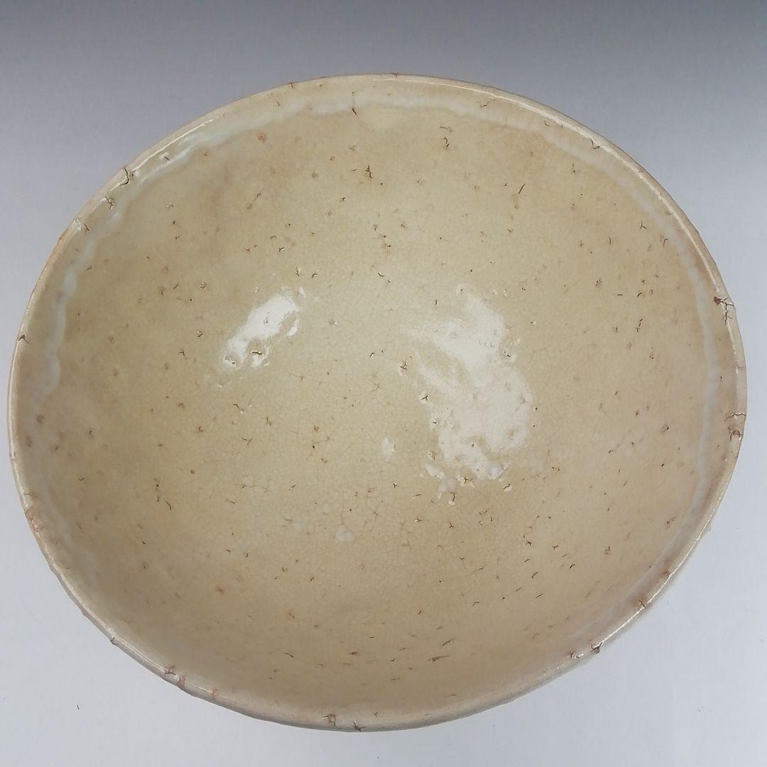 T516 茶碗 『萩焼』『長沢窯 原田隆峰 作』 共箱 抹茶碗 茶道具