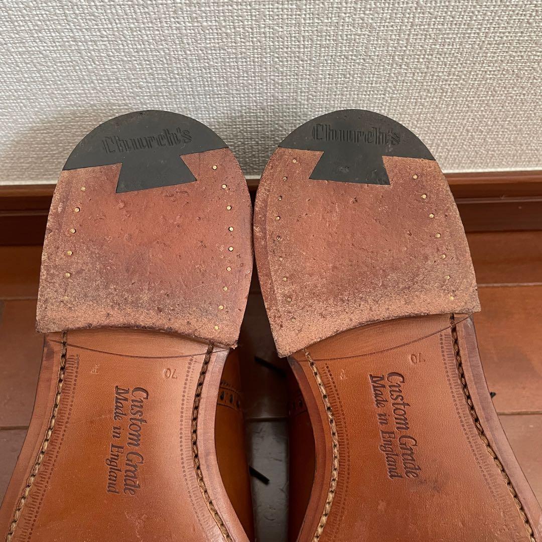 church's チャーチ DIPLOMAT メンズ 革靴 ブラウン　 70F