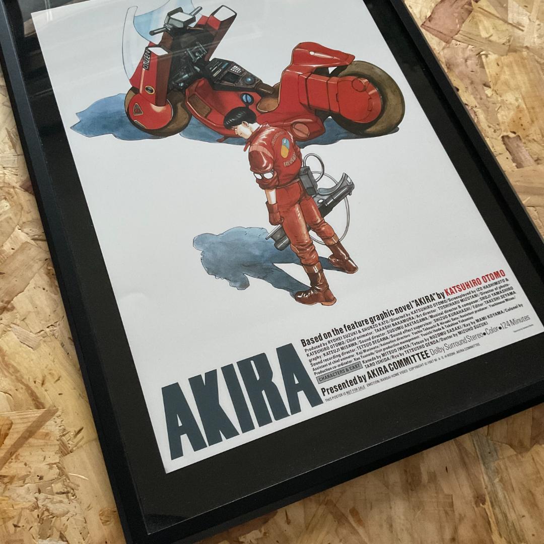 Video ”AKIRA” 国際映画祭参加版 ポスター 大友克洋 アキラ A2額