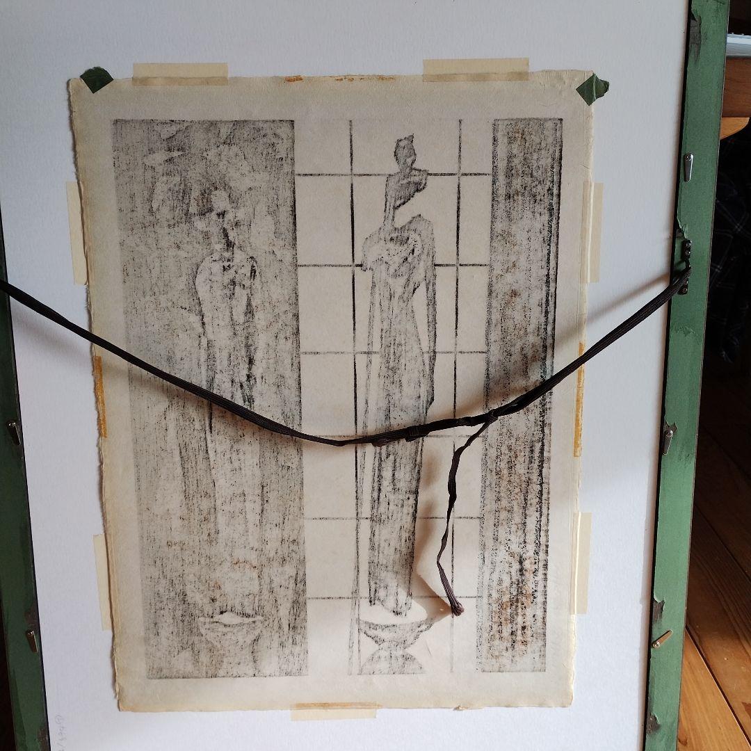 斎藤清 木版画「 BUDDHA（6）」1962年 153/200