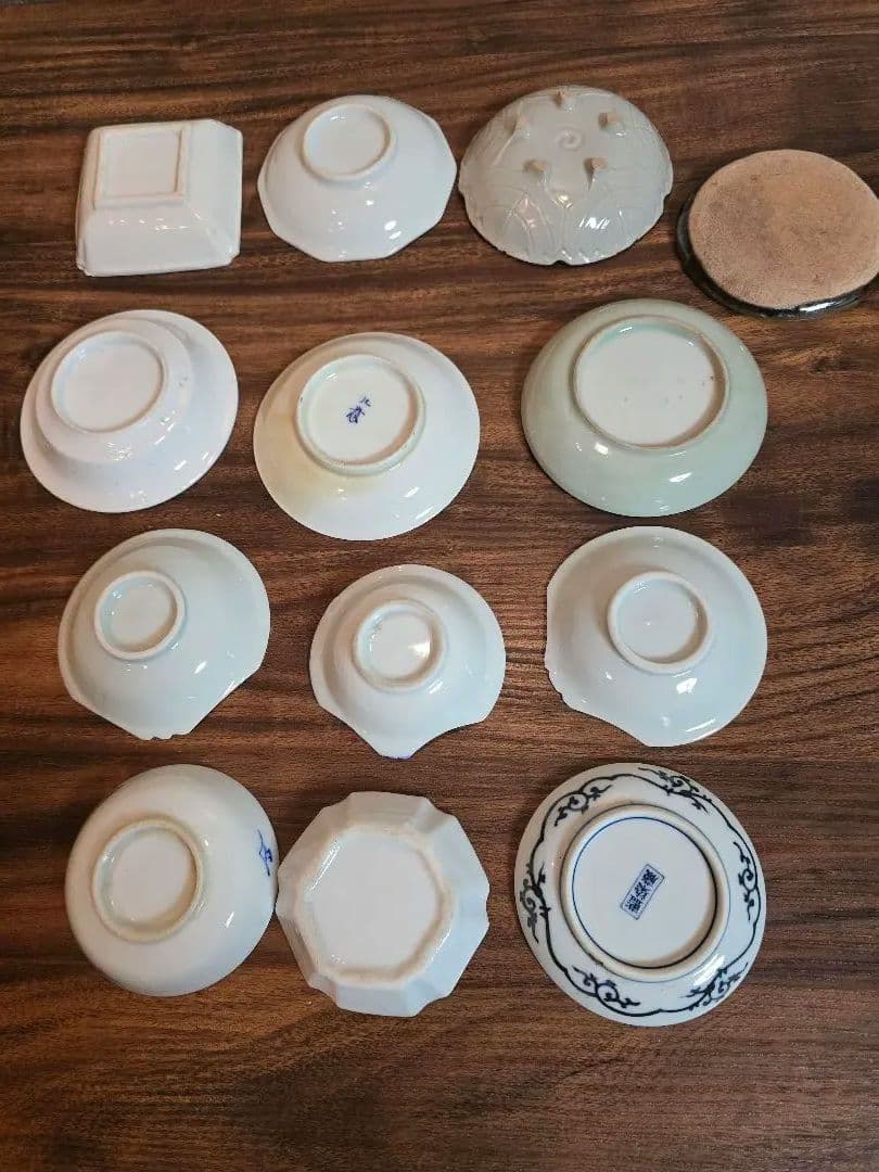 骨董品】【有田焼】【古伊万里】 小皿。豆皿 13点まとめ売り】