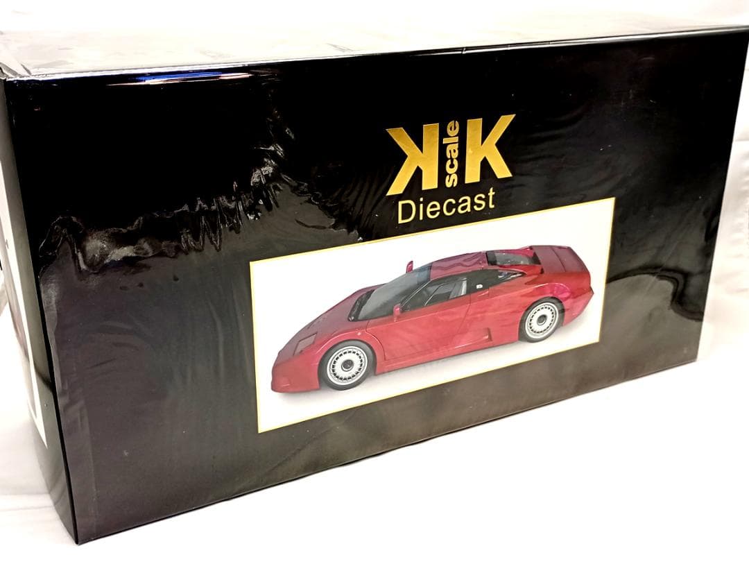 KK Scale 1/12 ブガッティ EB110 1991 (レッド)
