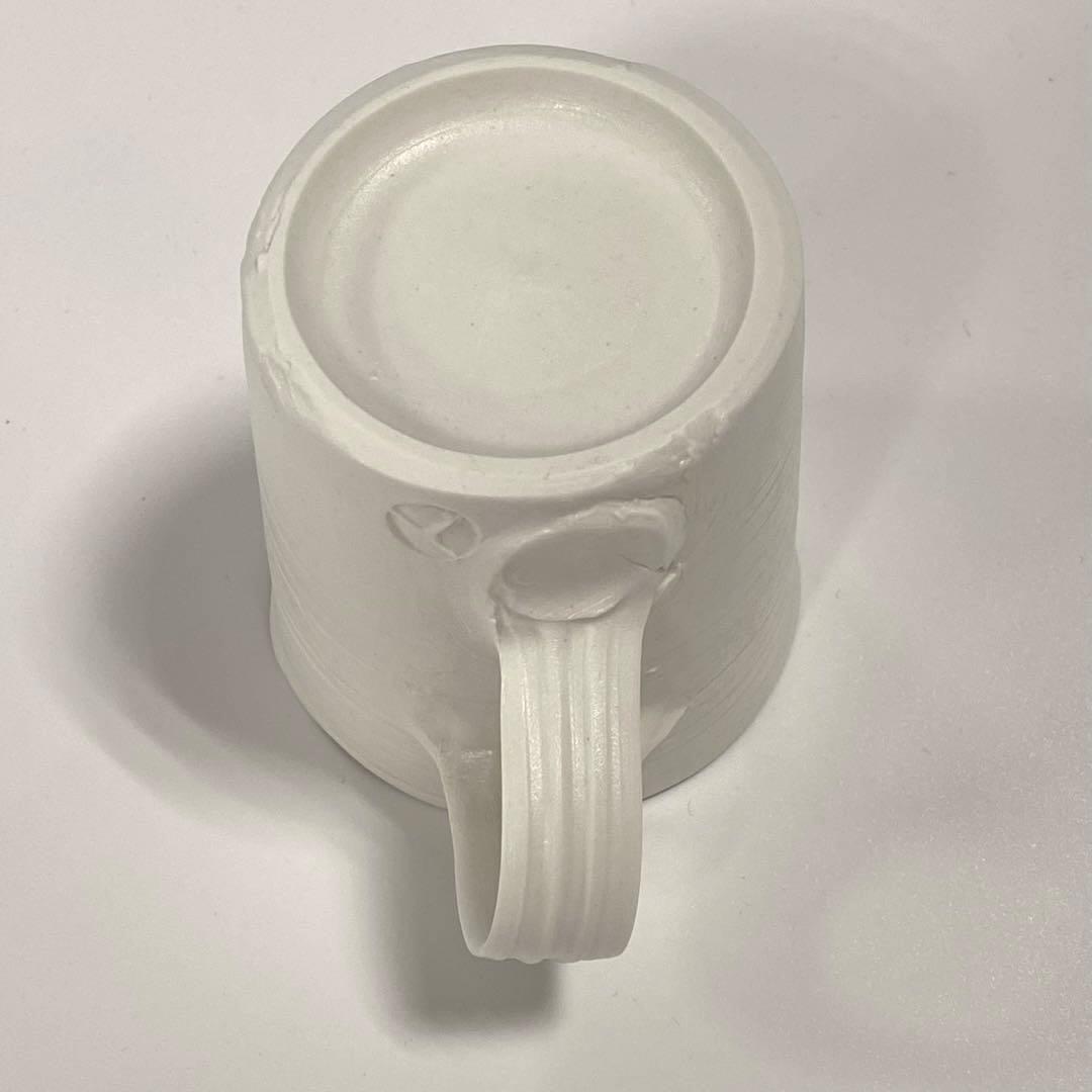 希少　黒田泰蔵　白磁　デミタスカップ＆ソーサー