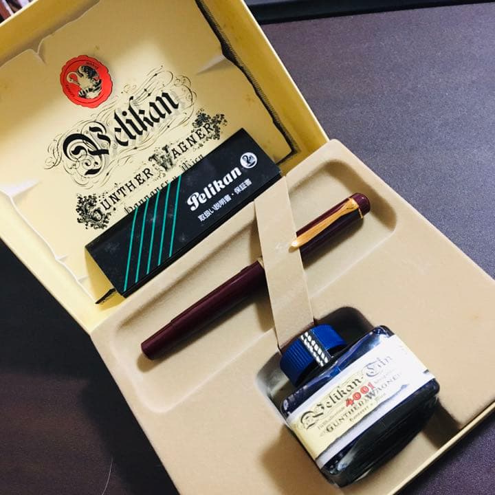 GUNTHER WAGNER 万年筆とインクセット