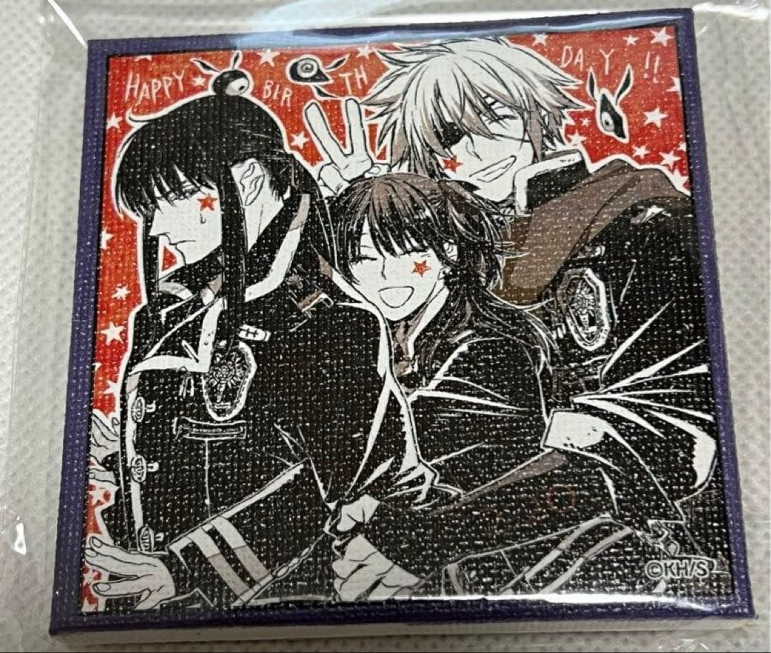 D.Gray-man Dグレ トレーディングミニキャンバス 神田 リナリー ラビ