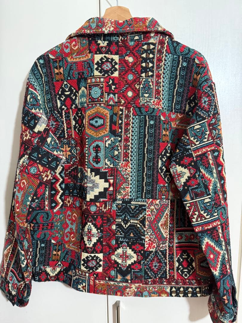 ジャケット・アウター ANDERSSON BELL 22AW Red Jacquard Jacket