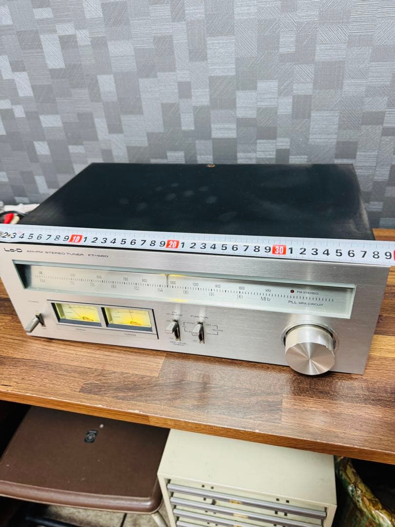 HITACHI 日立 Lo-D ローディ FT-580 ステレオ チューナー - メルカリ