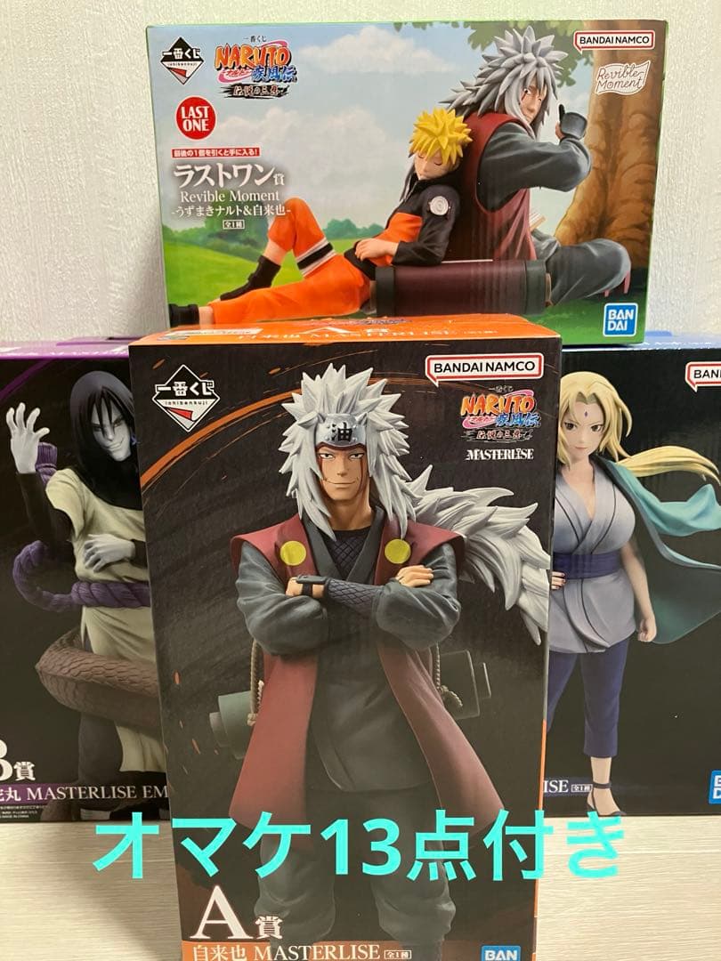 NARUTO一番くじラストワン賞、B賞、C賞