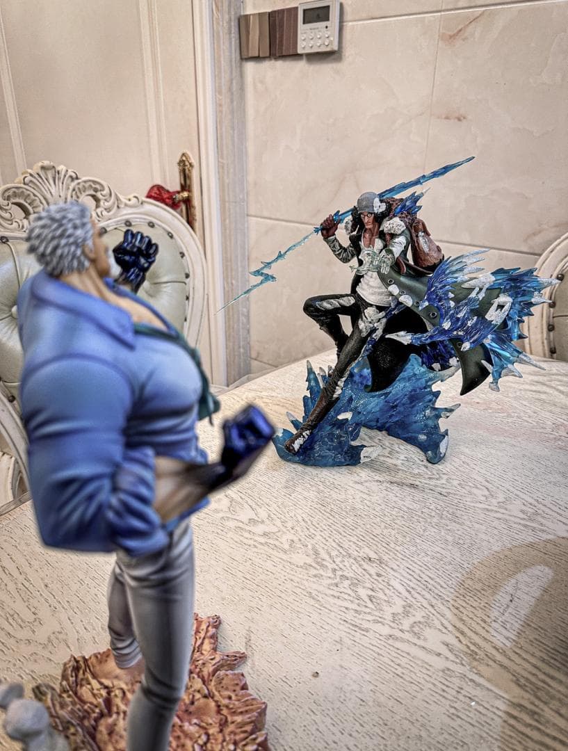 ONE PIECE 海軍英雄 モンキー・D・ガープ 樹脂 彫刻 フィギュア