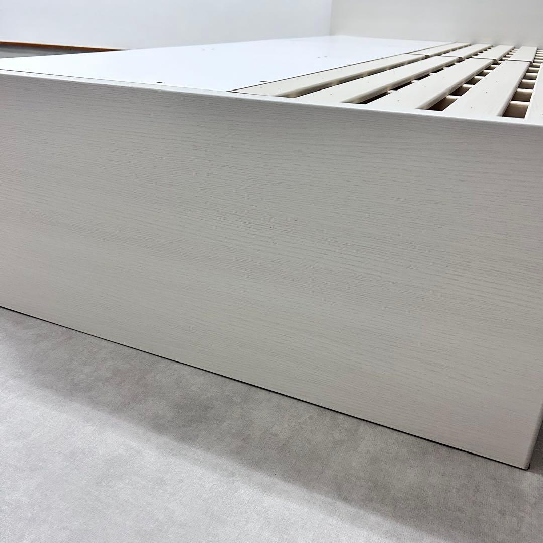 (k15)ニトリ すのこシングルフラットヘッドボードチェストベッドフレーム