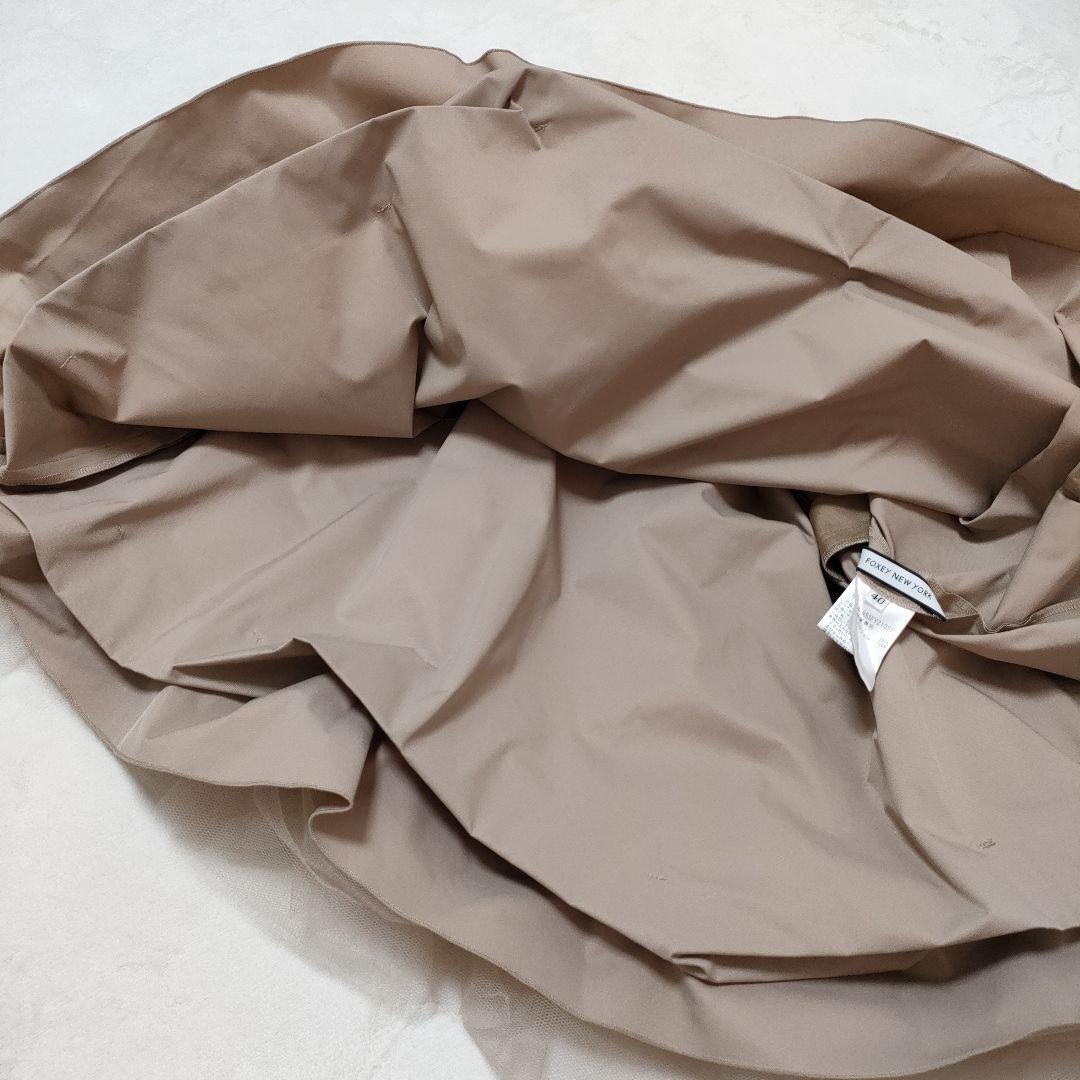 FOXEY　フリル　レース　スカート　フォクシー　40