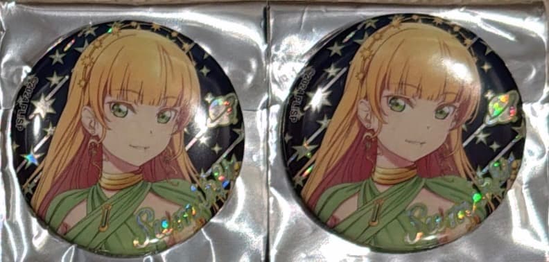 ラブライブ スーパースター Liella 公式缶バッジ 平安名すみれ 2個