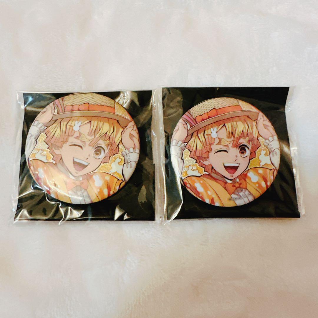 鬼滅の刃 AGF2023 卯年 ランダムグリッター缶バッジ 我妻善逸 - メルカリ