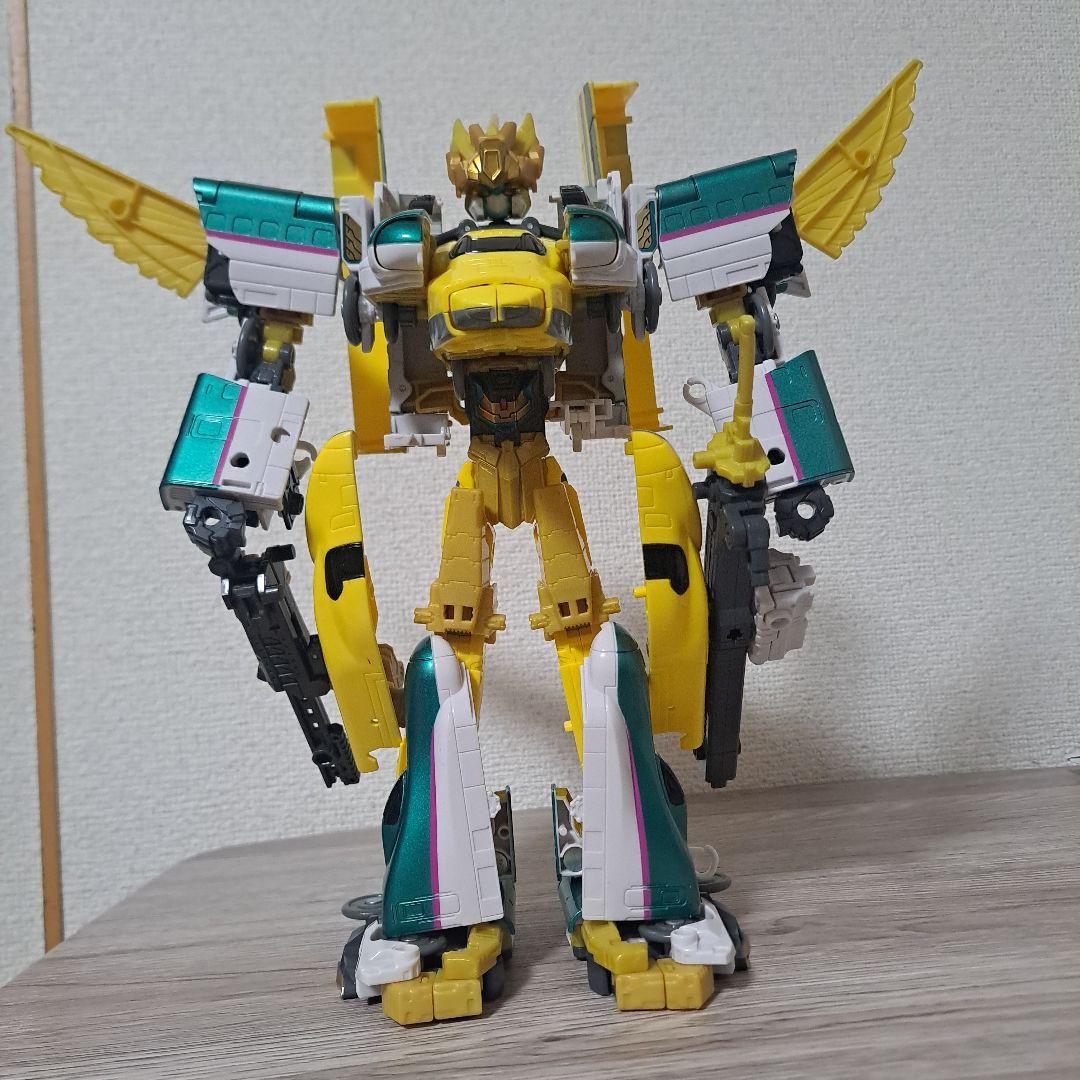 シンカリオン　E5　はやぶさ　MKⅡ　ドクターイエロー923 オーバークロス合体