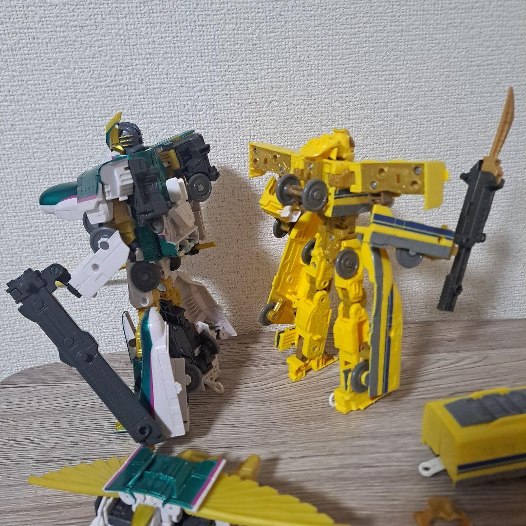 シンカリオン　E5　はやぶさ　MKⅡ　ドクターイエロー923 オーバークロス合体