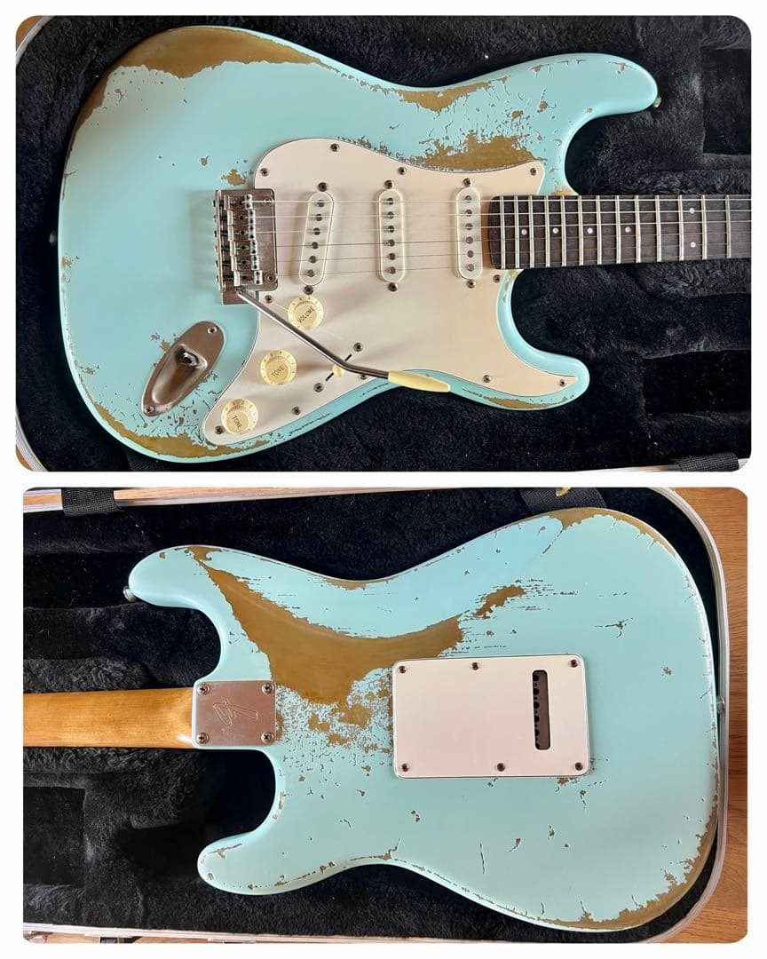 テト、プロフ必読ですさま専用ハードレリック ストラトキャスター