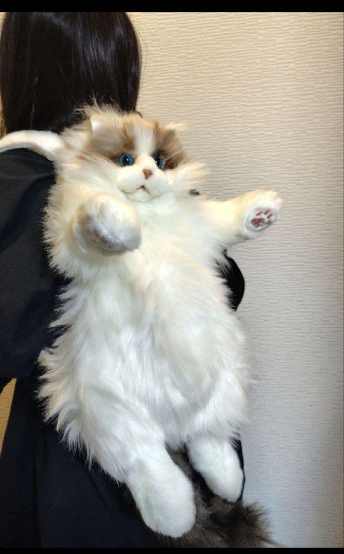 猫のぬいぐるみ　にゃんちゃん　ショルダーねこバッグ