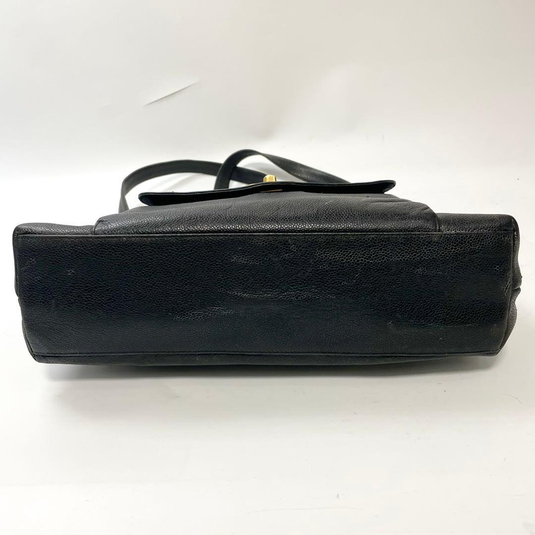 Yuko☆シャネル　キャビアスキン　ターンロック　チェーン　ショルダー