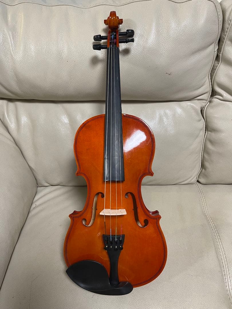 【バイオリンセット 4/4】ケース・弓・替え弦・松脂付き