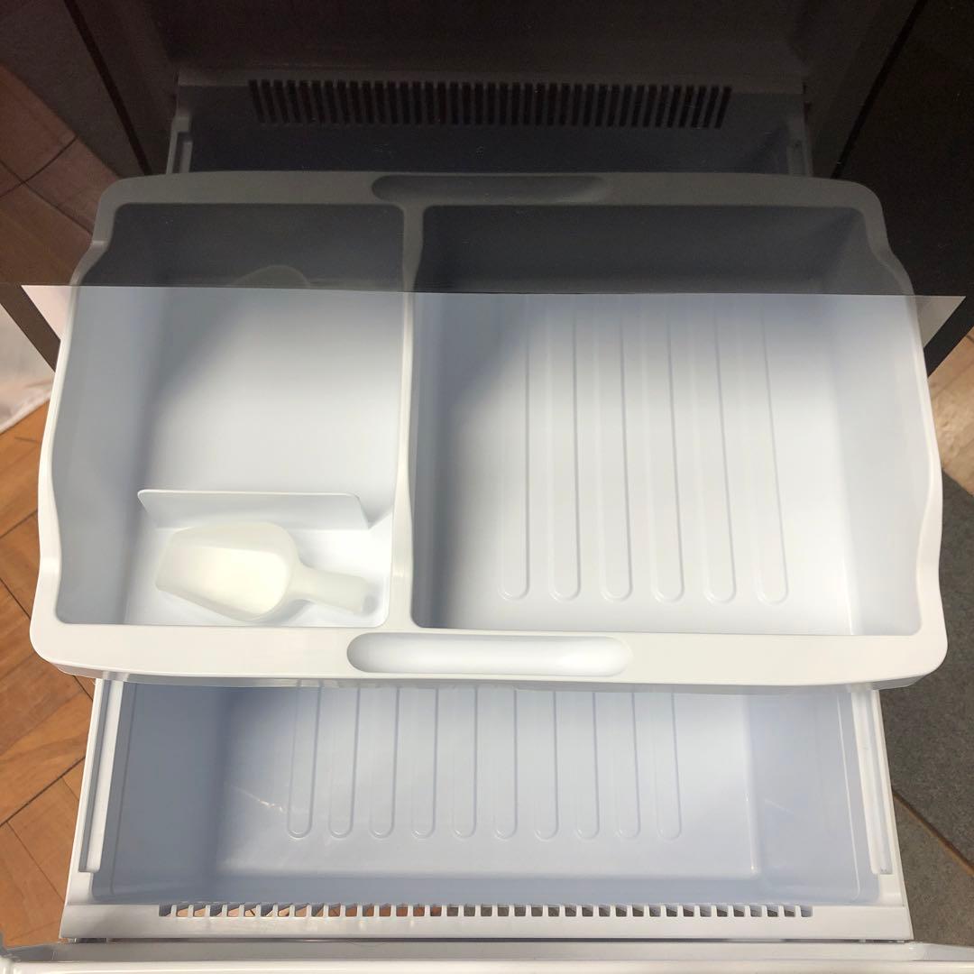 【美品】シャープ　ノンフロン冷凍冷蔵庫　SJ-GW35F-R　2020年製　O