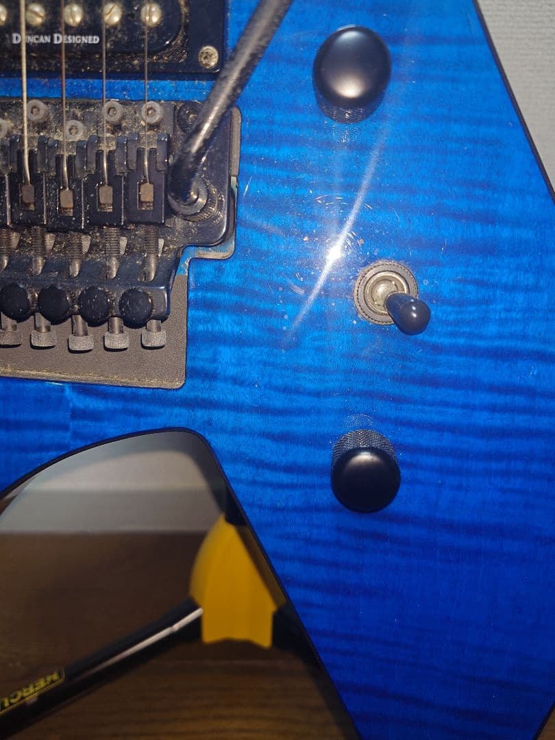 ギター b.c.rich Warlock Blue