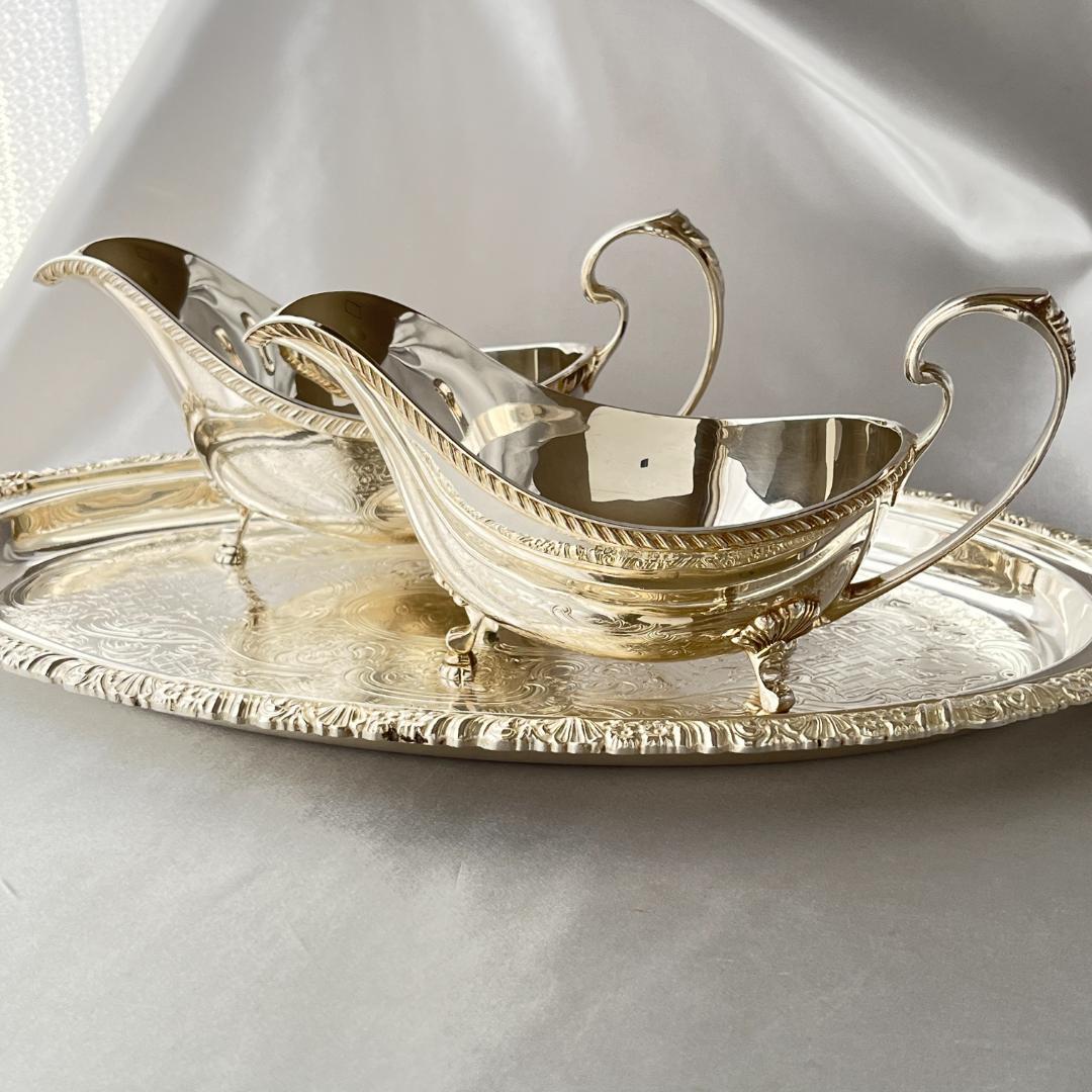 【Cooper Bros】 ソースボート グレービーボート ペア