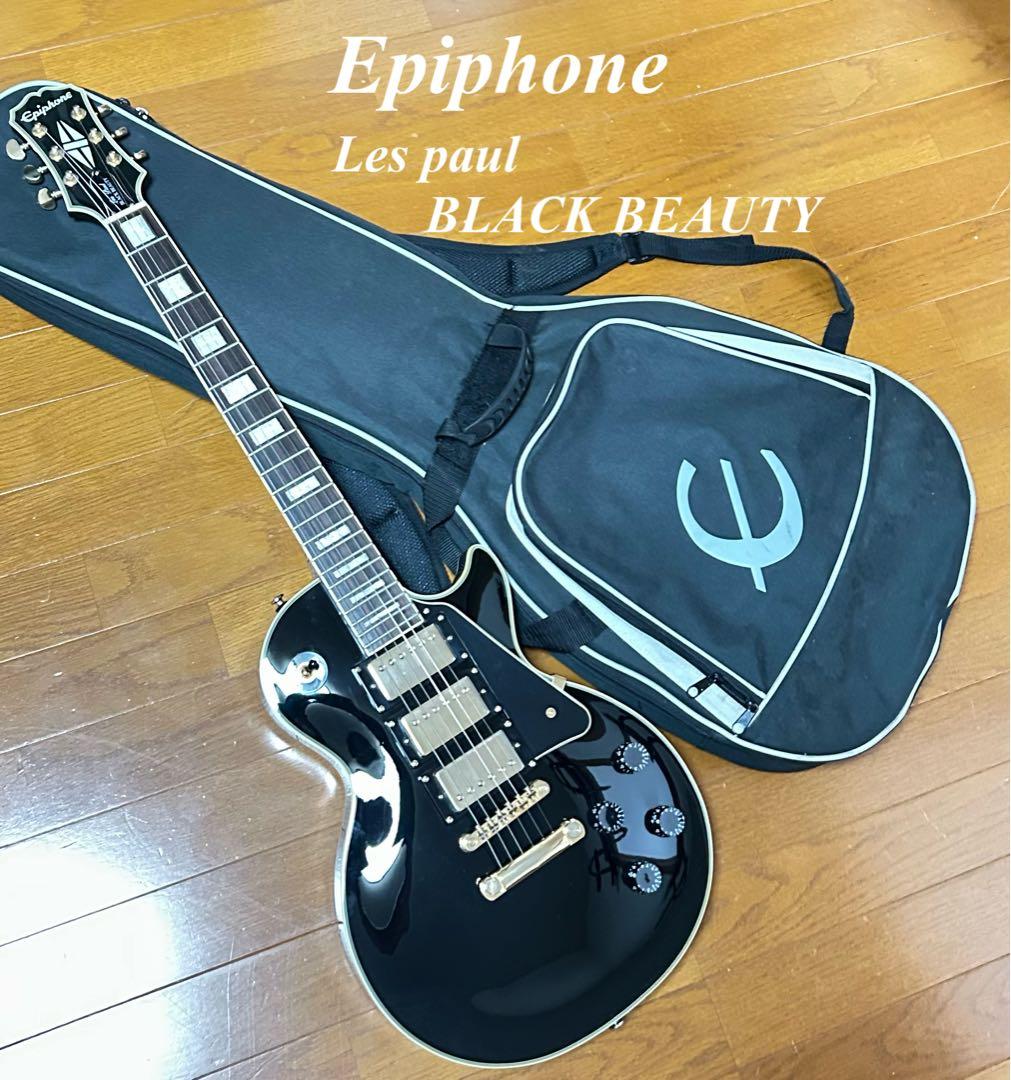 新春セール5日まで！ Epiphone Black Beauty Epiphone Limited Edition Joe Bonamassa Black Beauty Les Paul