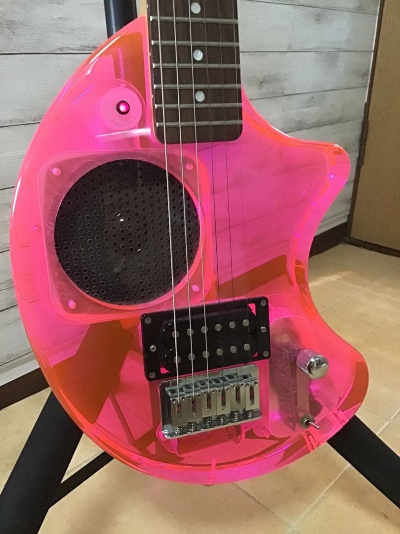 Fernades ZO-3 スケルトン イエロー ディストーション