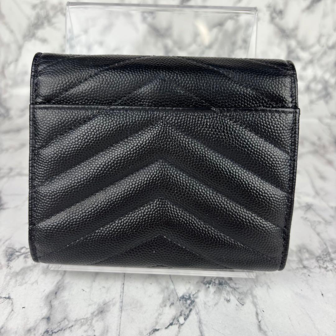 98 SAINT LAURENT サンローラン　三つ折り財布